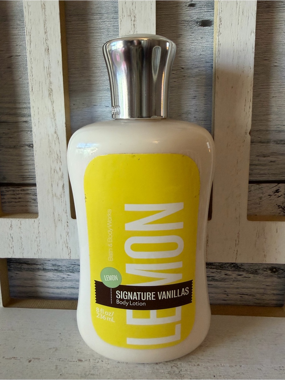 Bath & Body Works Summer Vanillas LEMON VANILLA Body Lotion Discontinued Rare